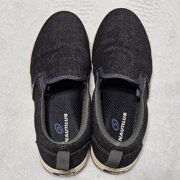 Nautilus Women's Slip-On Westside Safety-Toe Work Shoes N1435 Black Size 6 Wide - Picture 4 of 8